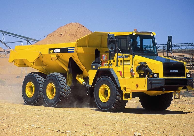Komatsu Hm400 Articulated Dump Truck Construction Mining Komatsu Hm400