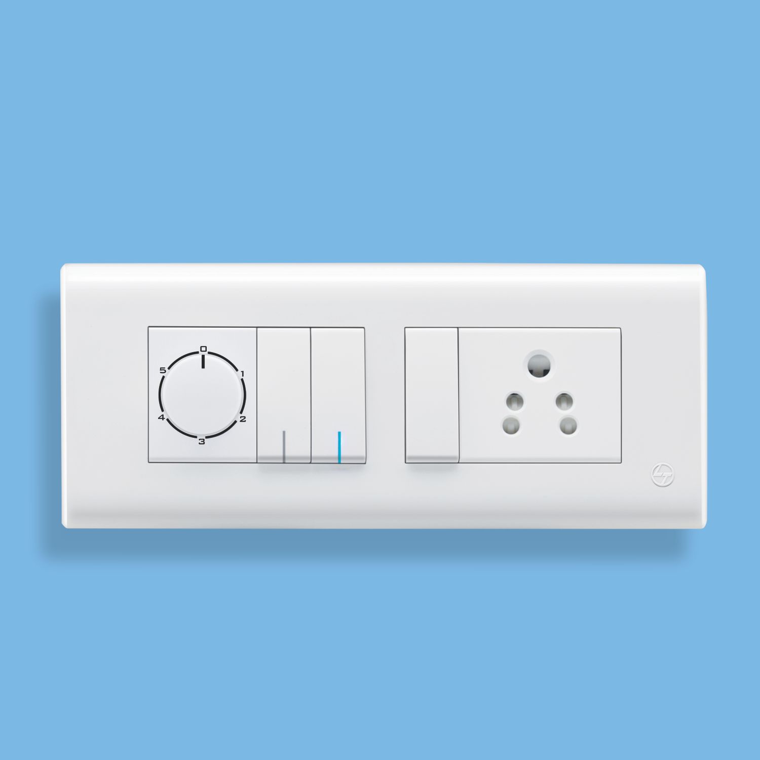 Modular Range Oris Switches Sockets Electrical Automation 8 Module Plate