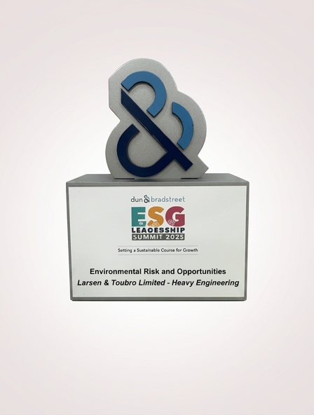 D&B – ESG champion of India 2025 - Environment Risk and opportunities