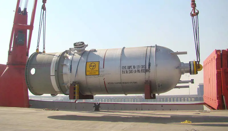 Pressure Vessels & Large Columns for LNG Liquefaction Plants
